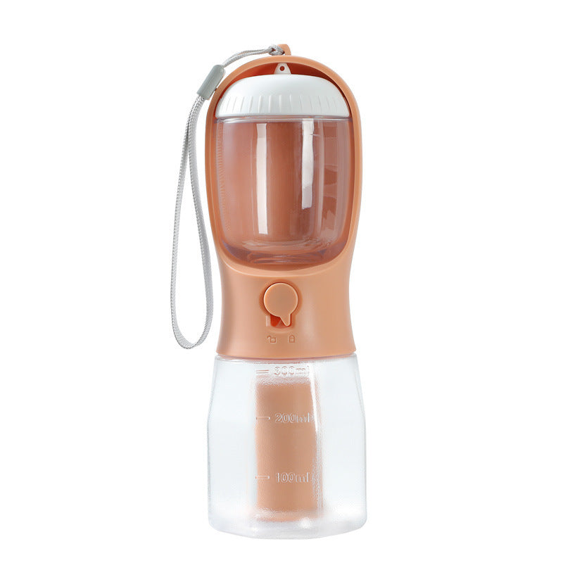 Dog Water Cup Drinking Food Garbage Bag Three-in-one Portable Small Multi-functional Pet Cups Pets Supplies - Omnia