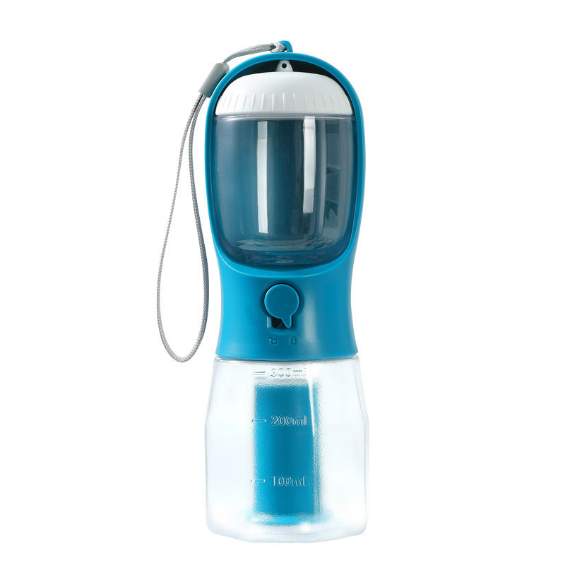 Dog Water Cup Drinking Food Garbage Bag Three-in-one Portable Small Multi-functional Pet Cups Pets Supplies - Omnia