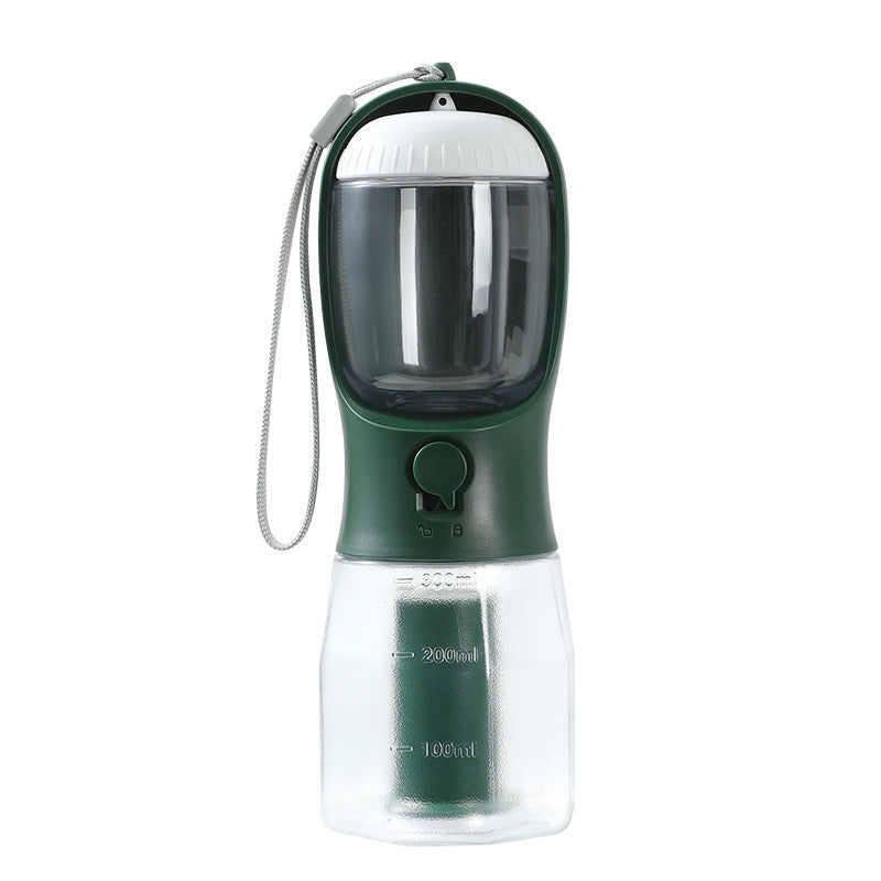 Dog Water Cup Drinking Food Garbage Bag Three-in-one Portable Small Multi-functional Pet Cups Pets Supplies - Omnia