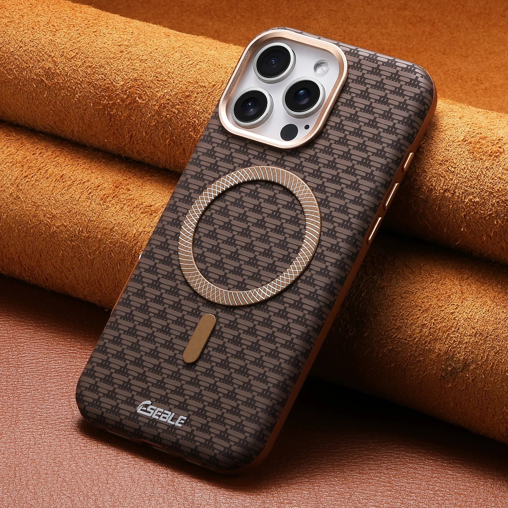 Luxury Business Leather Magsafe Phone Case For iPhone - Omnia