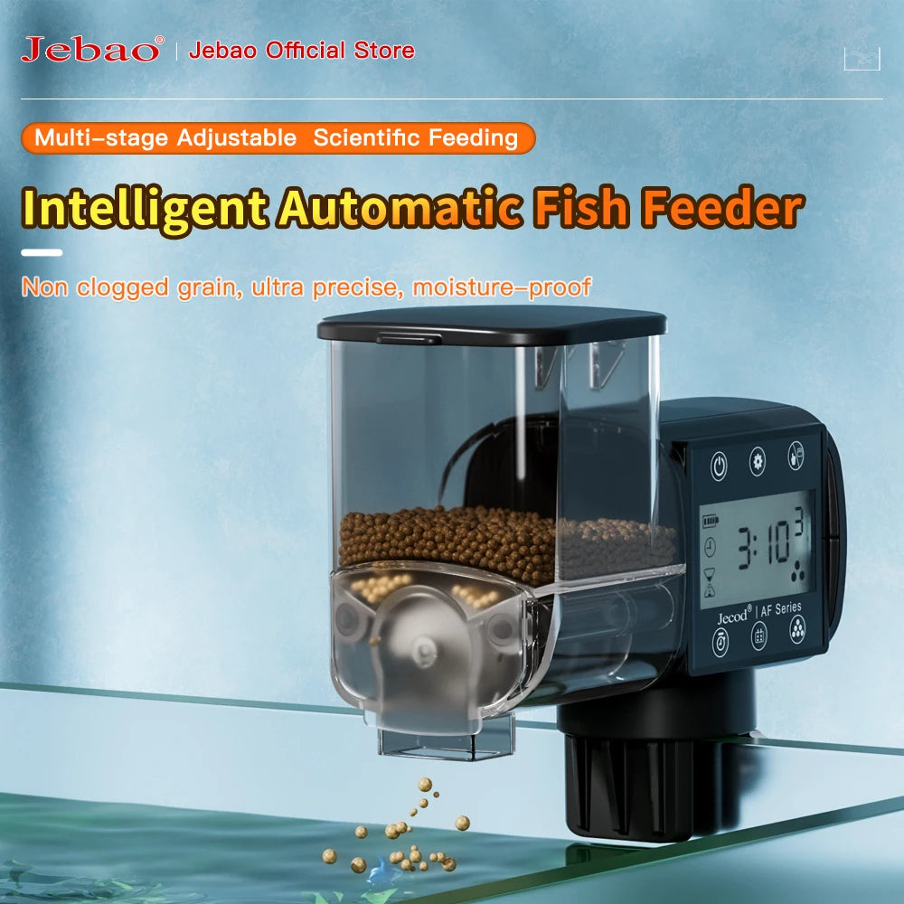New Aquarium Fish Tank Feeder Intelligent Automatic Feeder Digital Timing - Omnia