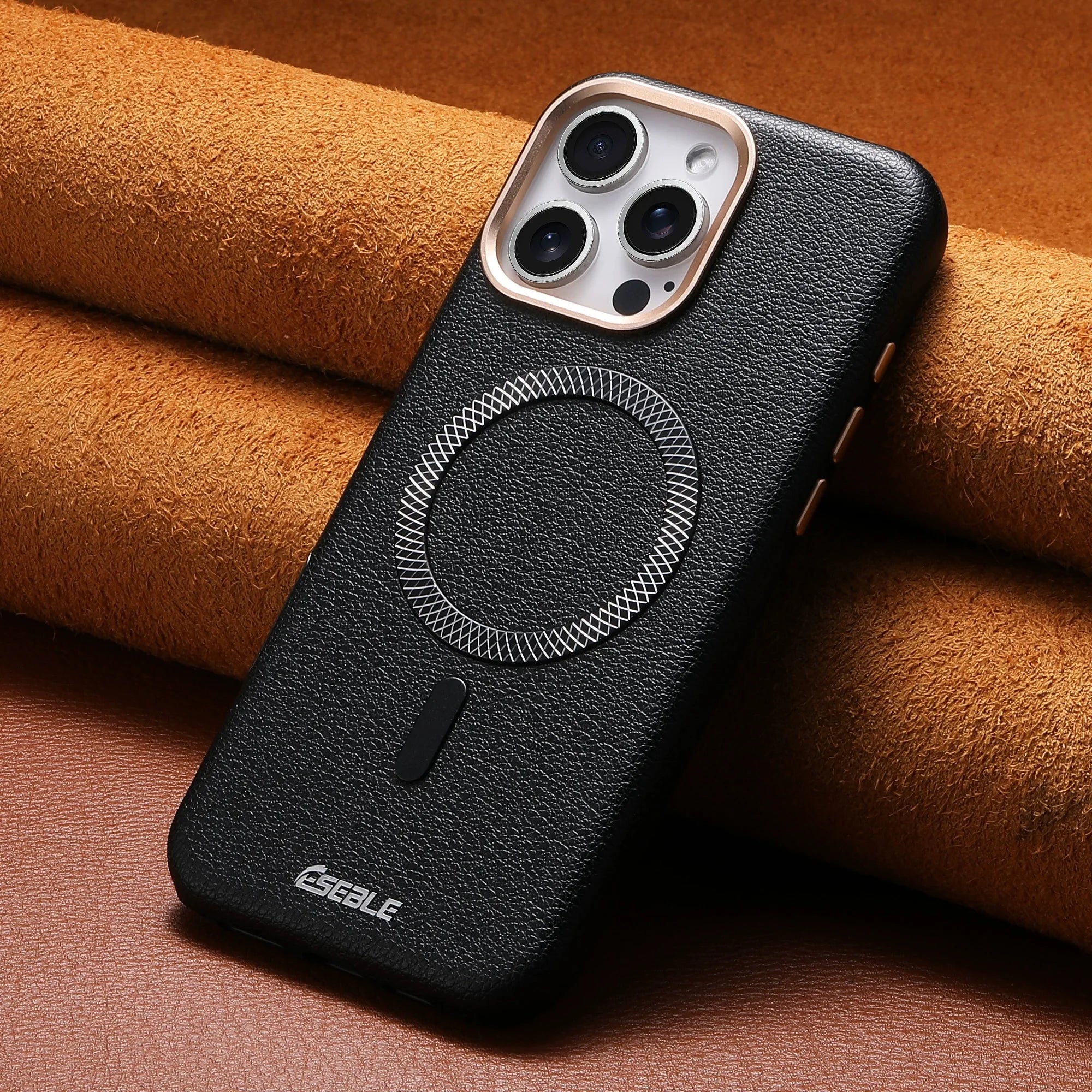 Luxury Business Leather Magsafe Phone Case For iPhone - Omnia