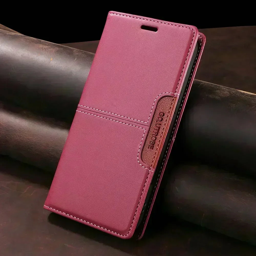 Phone Caes for iPhone 17 Pro Max 5G Luxury Cover Leather Book RFID Coque iPhone 17 Case iPhone17 Air 17Pro ProMax Wallet Fundas - Omnia