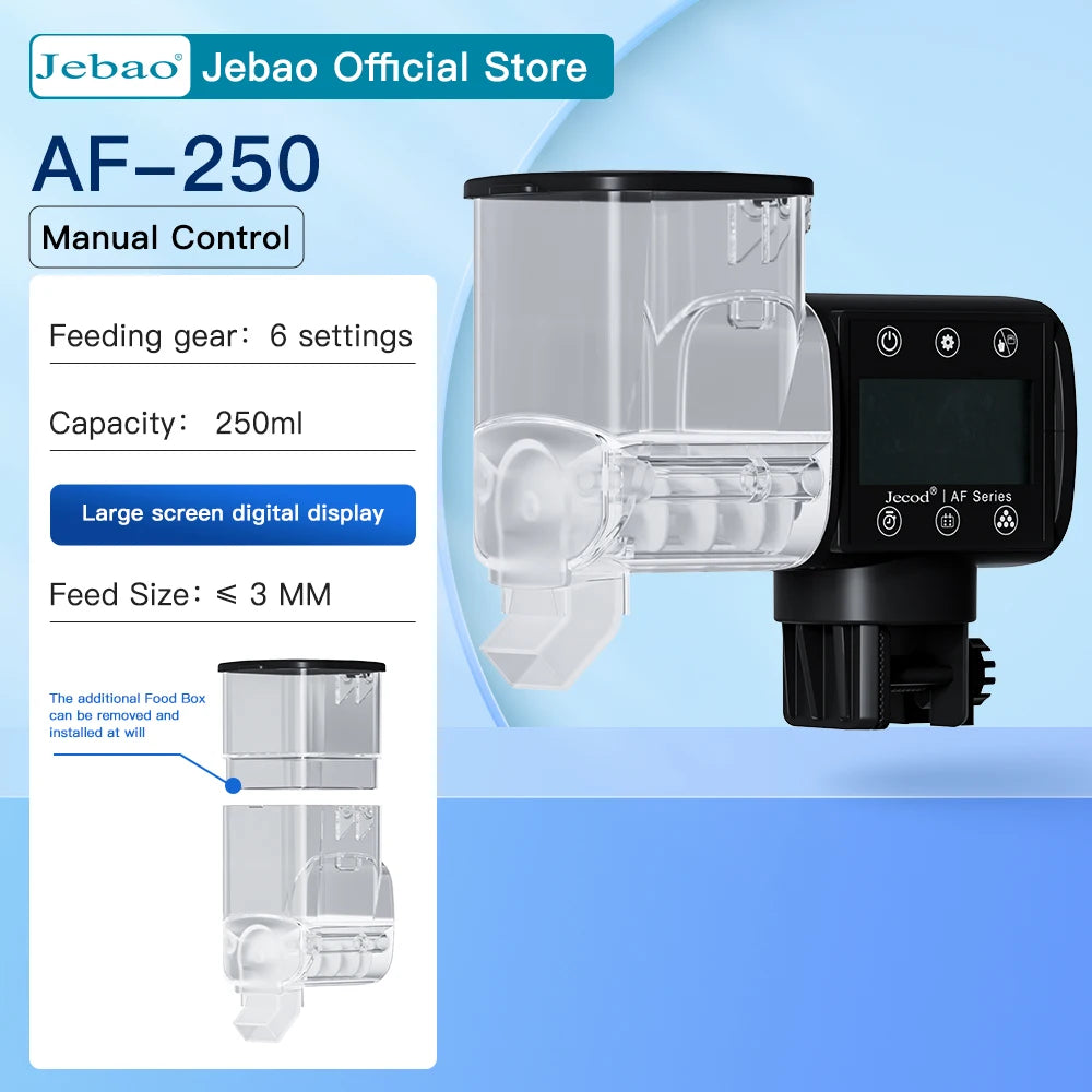 New Aquarium Fish Tank Feeder Intelligent Automatic Feeder Digital Timing - Omnia