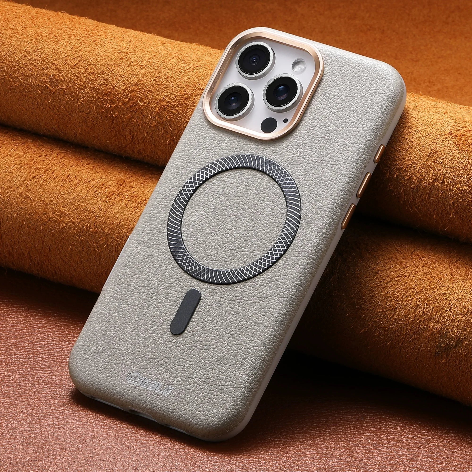 Luxury Business Leather Magsafe Phone Case For iPhone - Omnia