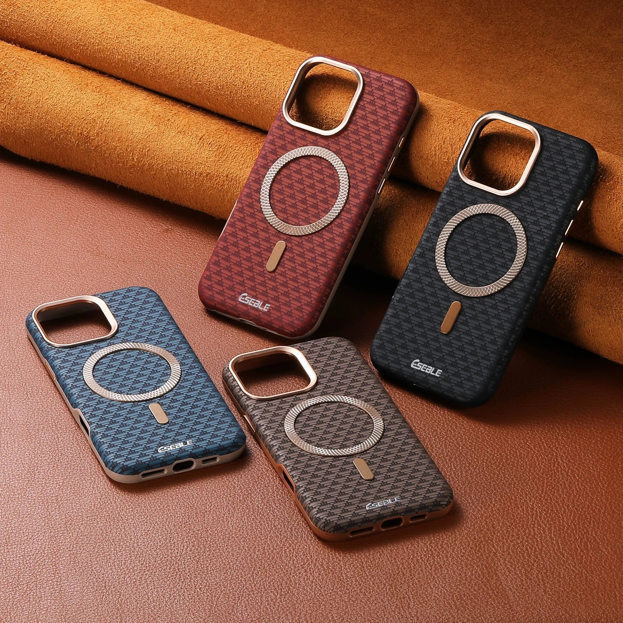 Luxury Business Leather Magsafe Phone Case For iPhone - Omnia