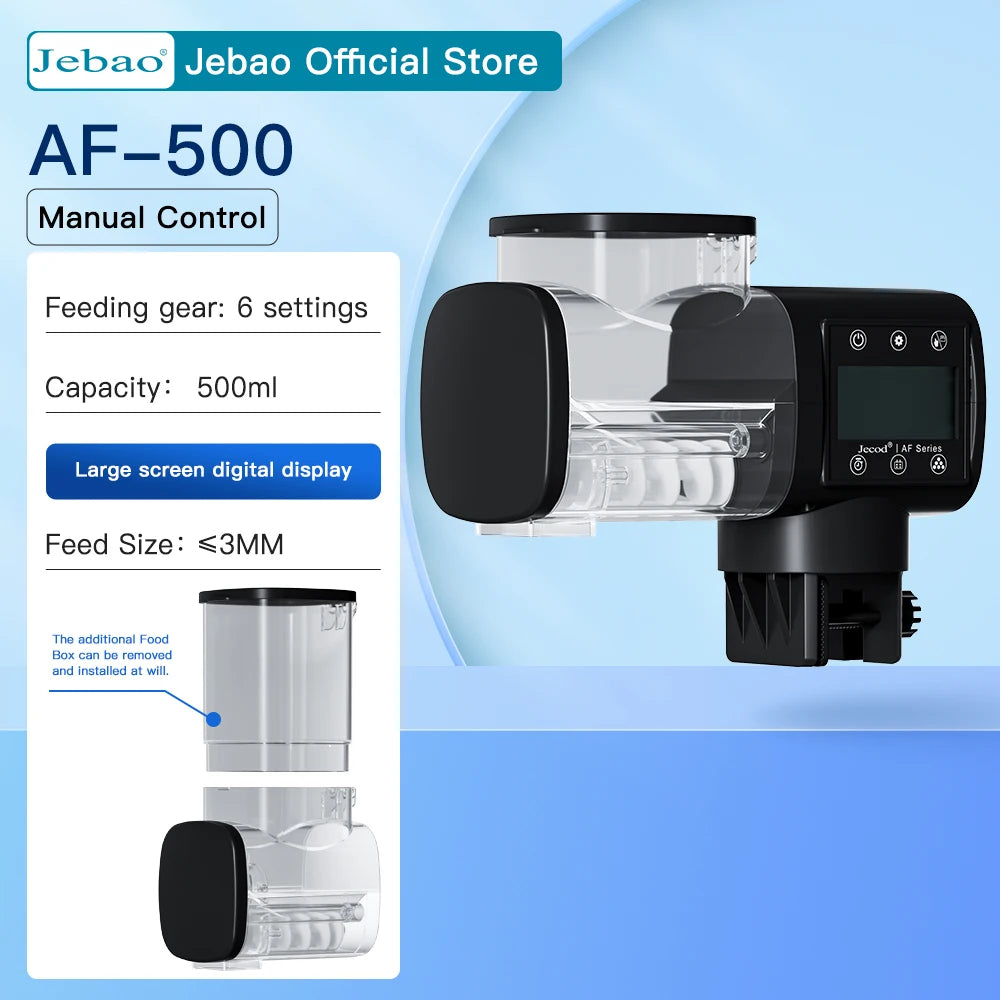 New Aquarium Fish Tank Feeder Intelligent Automatic Feeder Digital Timing - Omnia