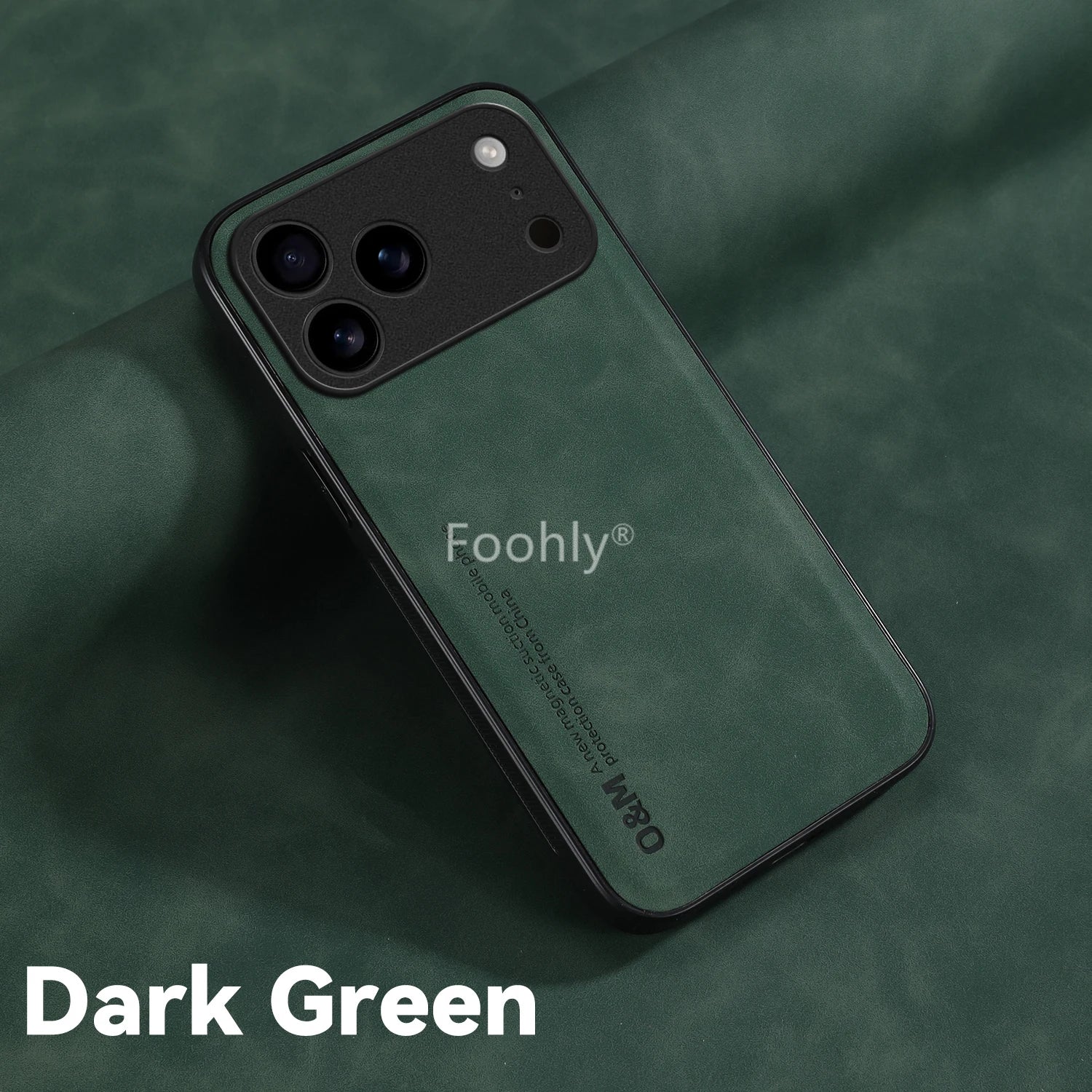 Leather Shockproof Magnetic Case for Apple iPhone 17 Pro Max 17 Air Protective Cover Back Shell Coque Funda - Omnia