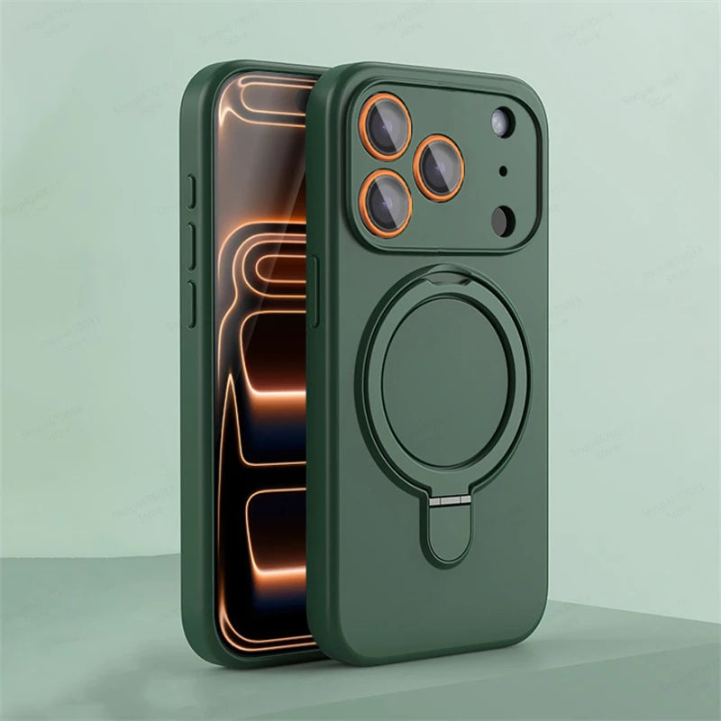 Magnetic Silicone Phone Case For iPhone - Omnia