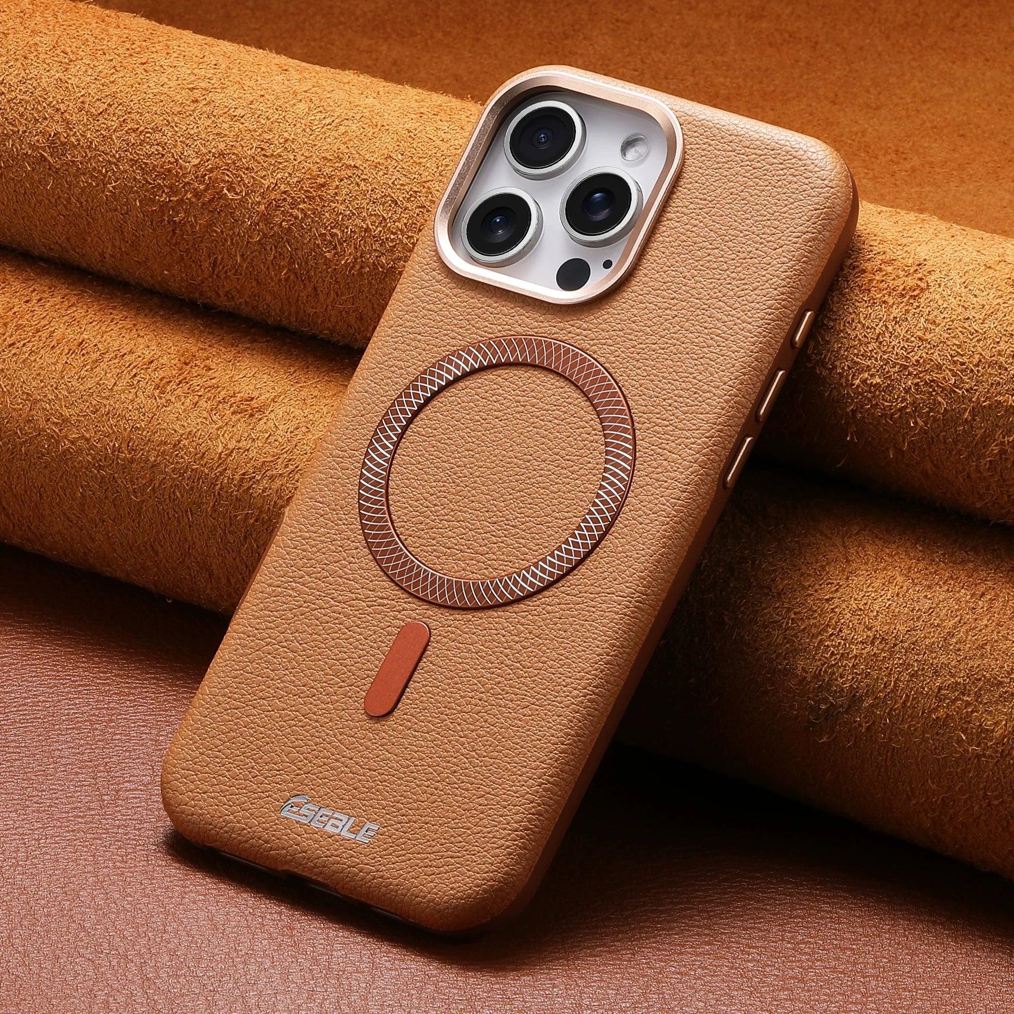 Luxury Business Leather Magsafe Phone Case For iPhone - Omnia