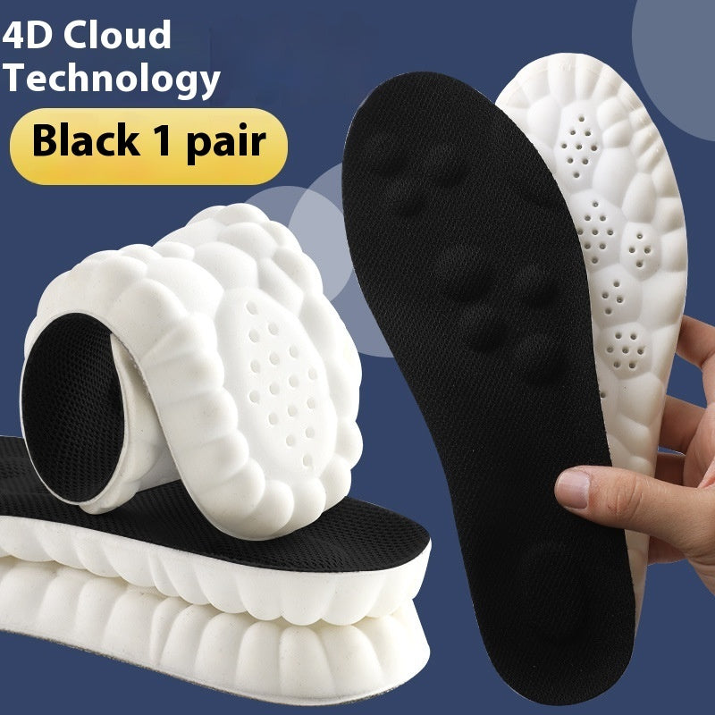 Insole No Tired Foot Arch Massage Sweat Absorbing And Deodorant Antibacterial - Omnia 