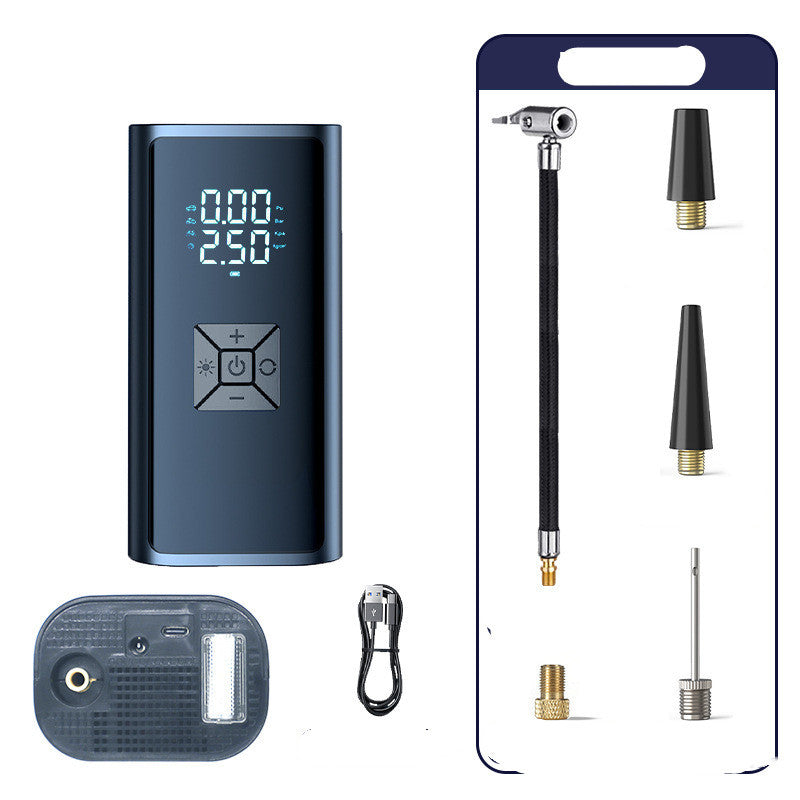 Portable Car Wireless Digital Display Intelligent Electric Tire Pump - Omnia 