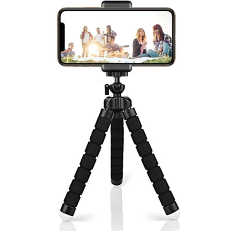 Mini Universal Photography Octopus Tripod Monopod Phone Mini Camera Phone Webcam Holder Clip Smartphone Monopod Tripe Stand - Omnia 