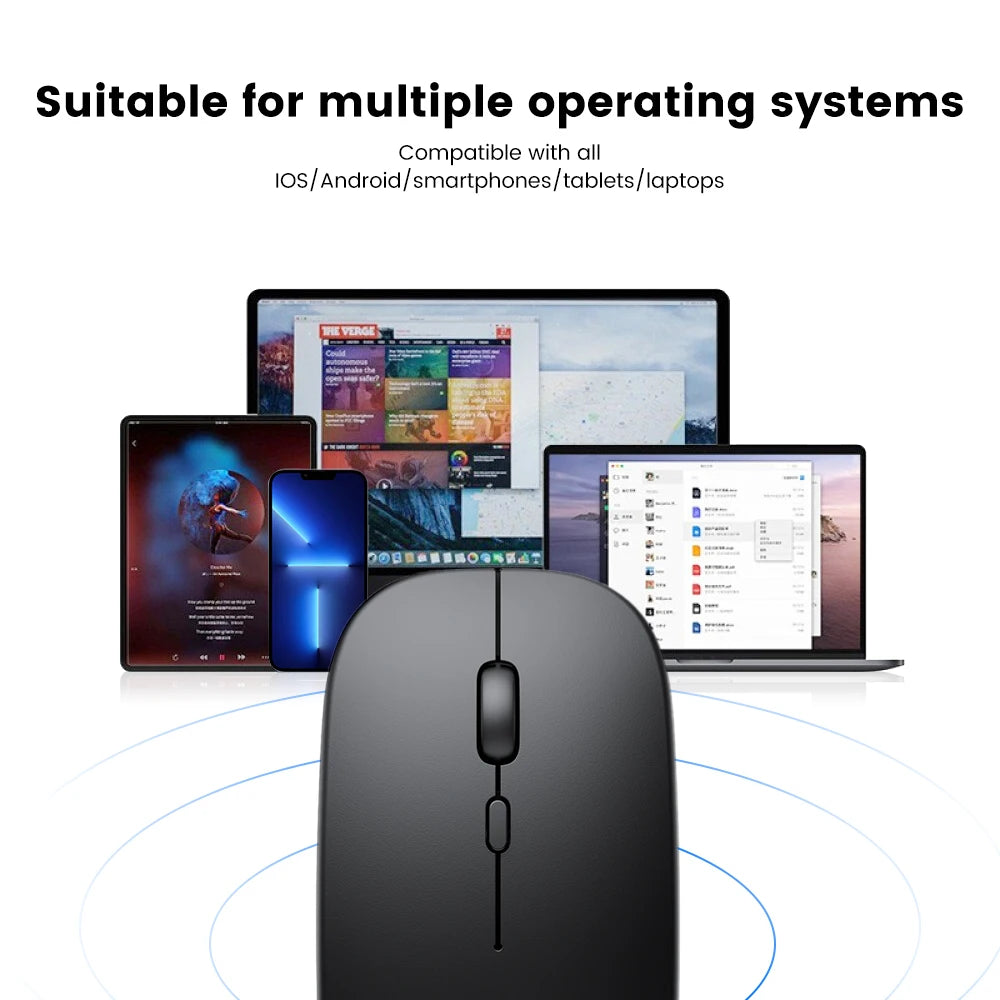 Rechargeable Wireless Mouse Bluetooth - Omnia 