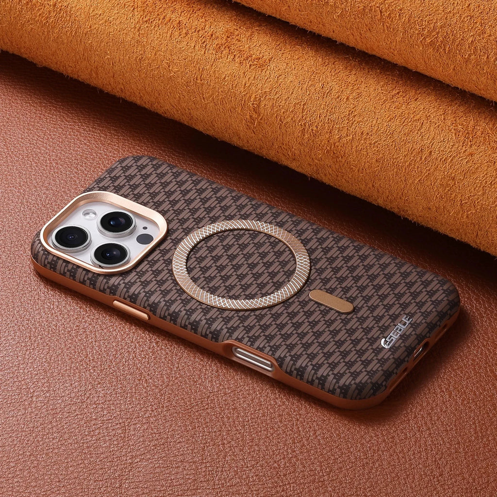 Luxury Business Leather Magsafe Phone Case For iPhone - Omnia 