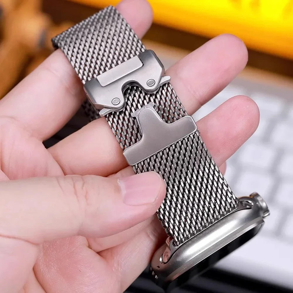 Stainless Steel Milanese For Apple watch Ultra - Omnia 