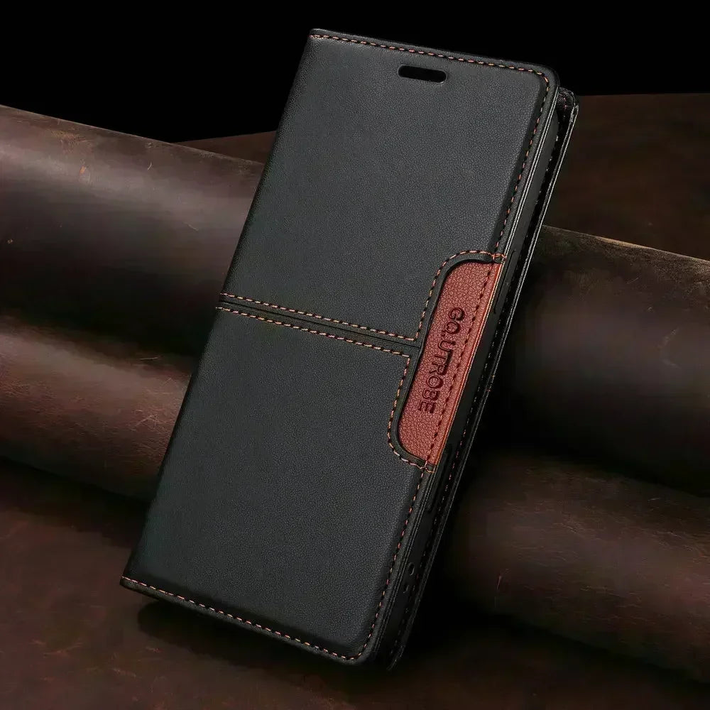 Phone Caes for iPhone 17 Pro Max 5G Luxury Cover Leather Book RFID Coque iPhone 17 Case iPhone17 Air 17Pro ProMax Wallet Fundas - Omnia 