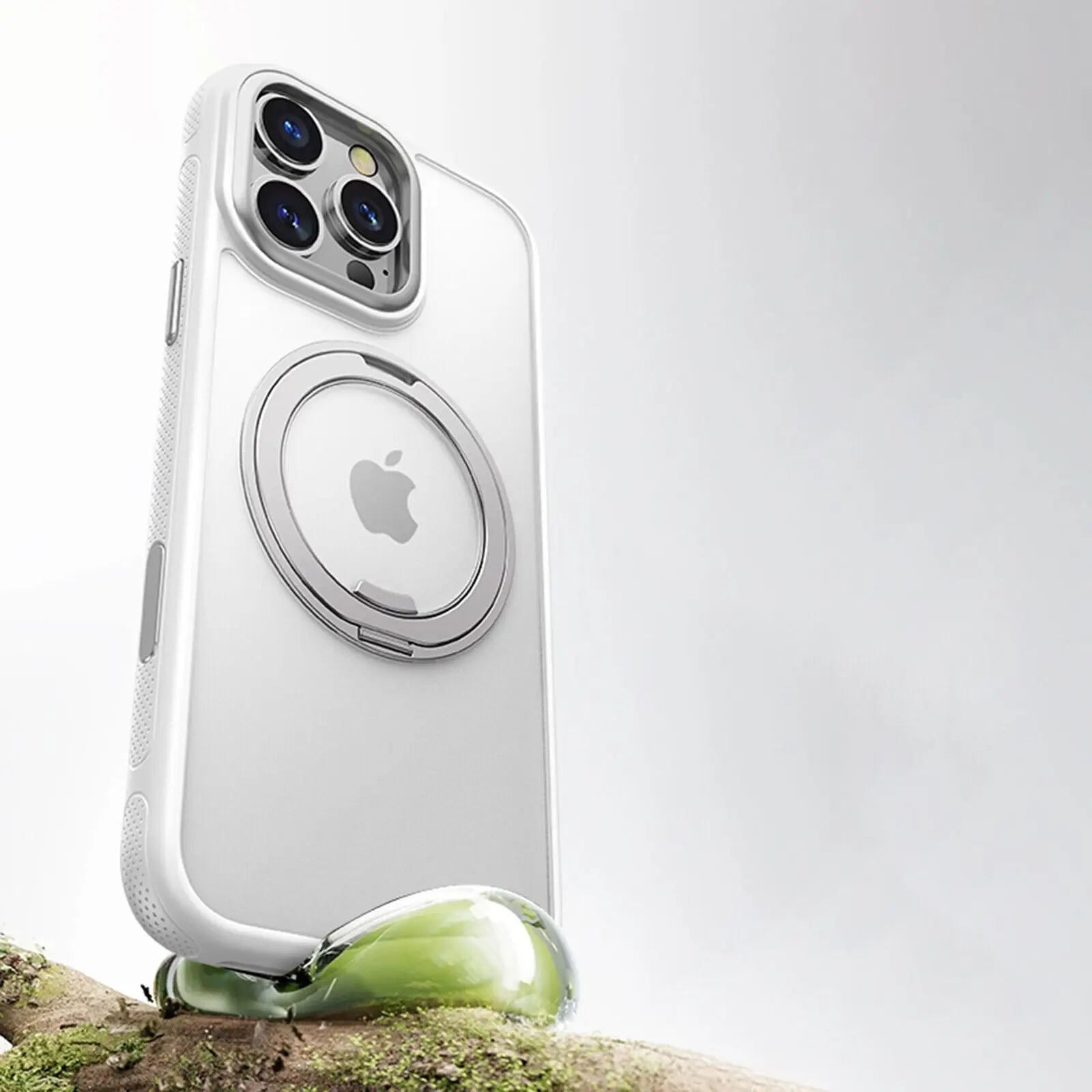 360 Rotatable Ring Phone Case Magnetic for Magsafe For iPhone - Omnia 