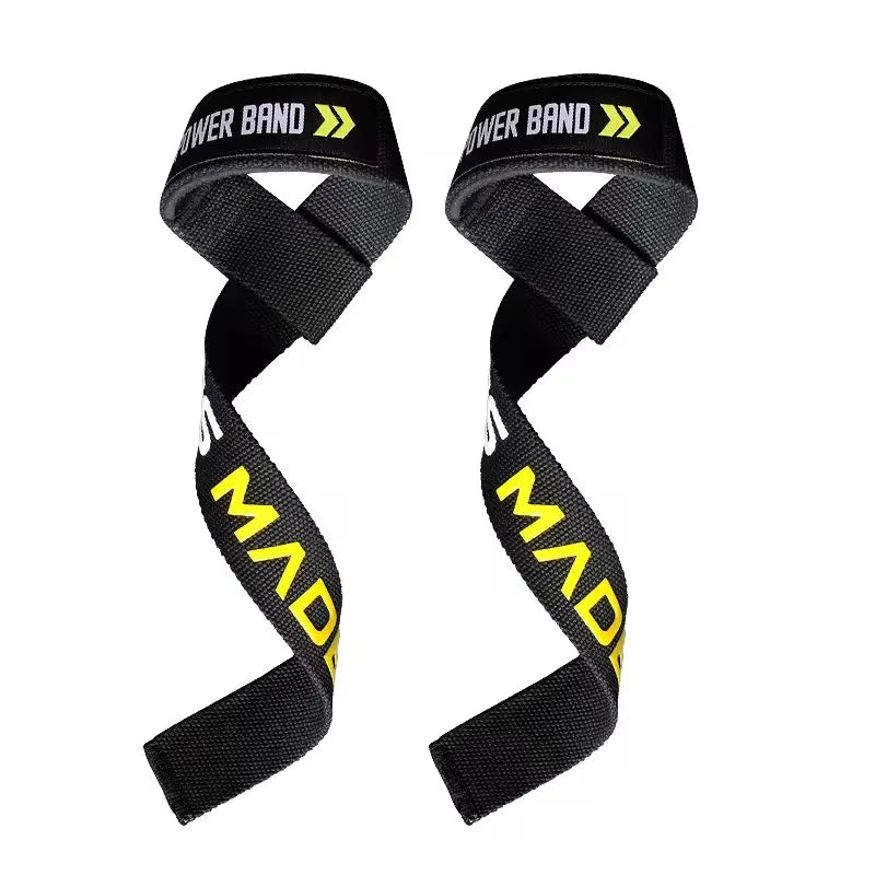 AOLIKES Weightlifting Wrist Straps Strength Training Adjustable Non-slip Gym Fitness Lifting Strap Wrist Support Grip Band - Omnia 