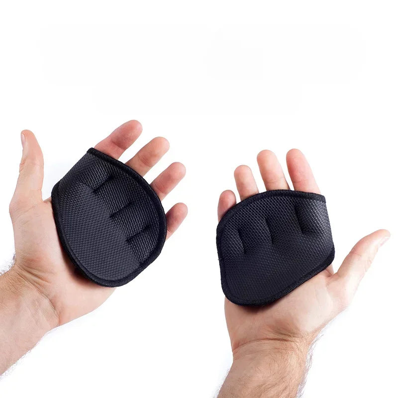 2PCS Neoprene Grip Pads Lifting Grips Gym Workout Gloves Weightlifting Calisthenics Powerlifting Fitness Sports Hand Protector - Omnia 