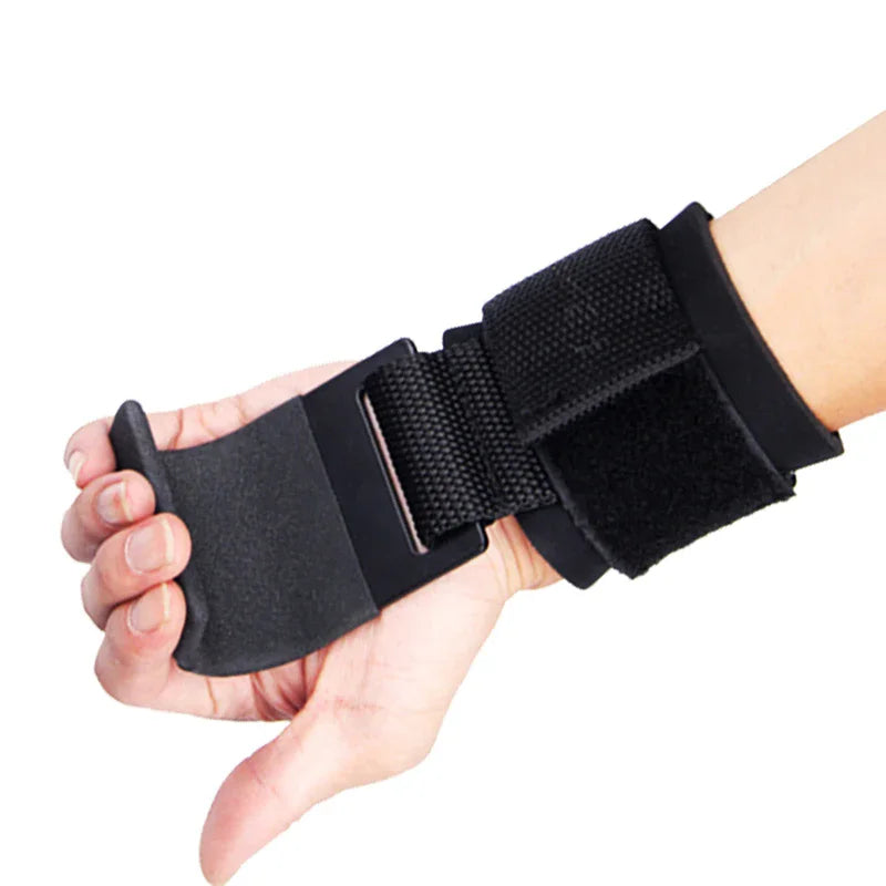 Weight Lifting Hook Grips With Wrist Wraps Hand-Bar Wrist Strap Gym Fitness Hook Weight Strap Pull-Ups Power Lifting Gloves - Omnia 