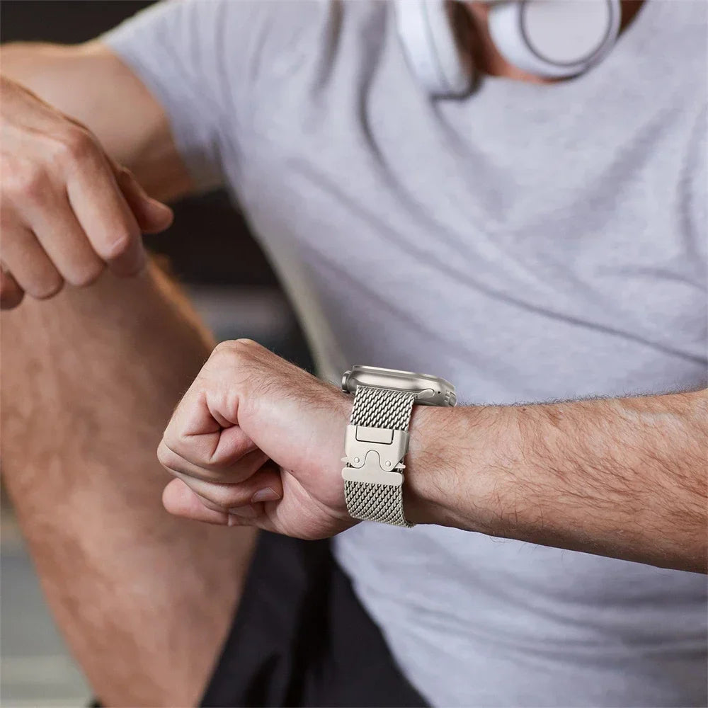 Stainless Steel Milanese For Apple watch Ultra - Omnia 