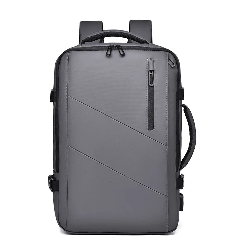 Weixier 16 Inch Large-capacity Men's High-end Backpack Computer Bag High-end Business Bag Expandable Backpack Witch USB - Omnia 