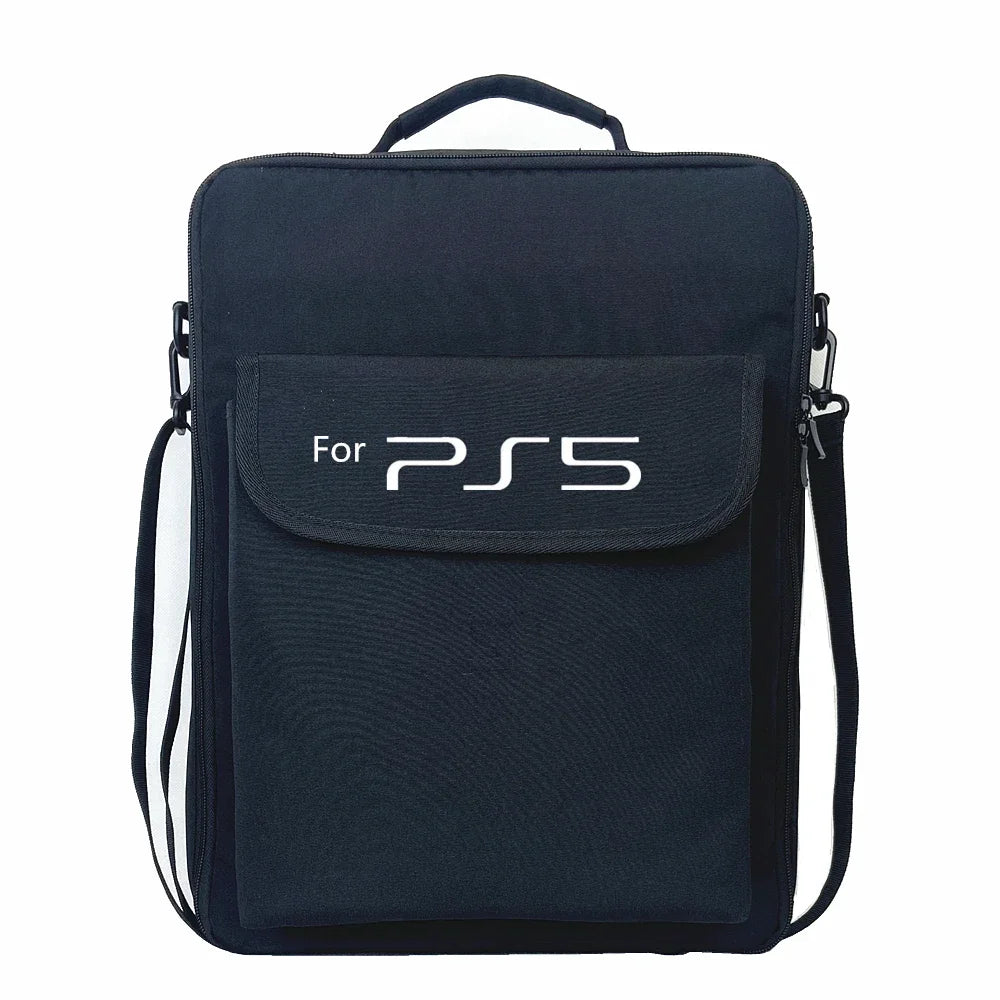 Portable PS5 Travel Carrying Case Storage Bag Handbag Shoulder Bag Backpack for Playstation 5 Game Console Accessories - Omnia 