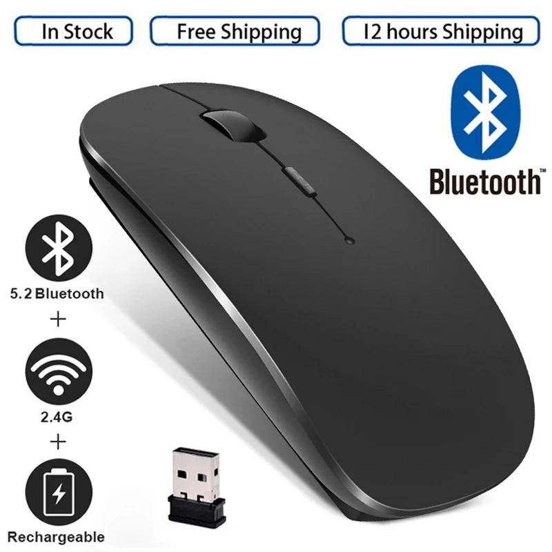 Rechargeable Wireless Mouse Bluetooth - Omnia 