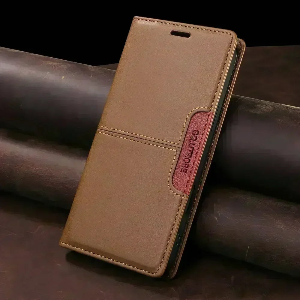 Phone Caes for iPhone 17 Pro Max 5G Luxury Cover Leather Book RFID Coque iPhone 17 Case iPhone17 Air 17Pro ProMax Wallet Fundas - Omnia 