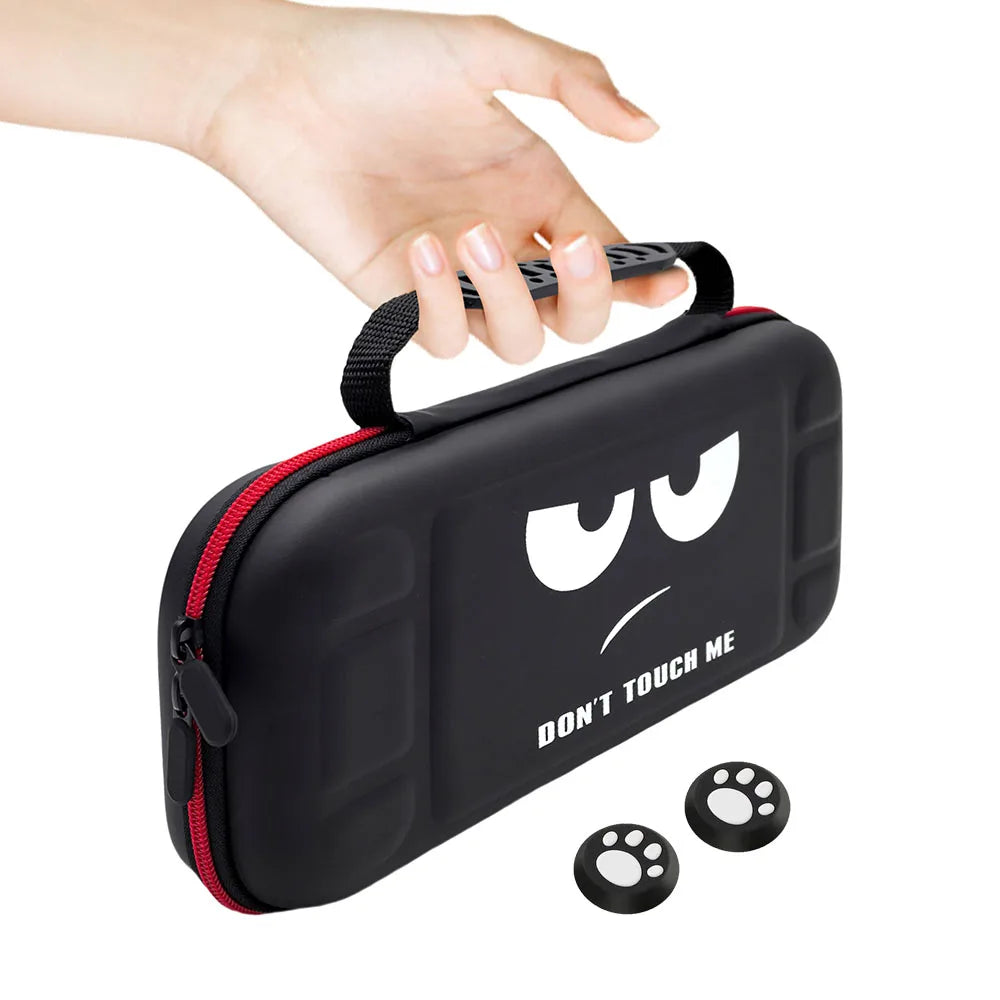 Hard Storage Carrying Bag Case for Switch 2 Console with Thumbstick Grip Cover Game Accessories - Omnia 