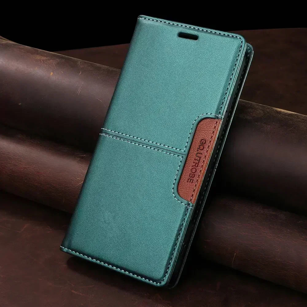 Phone Caes for iPhone 17 Pro Max 5G Luxury Cover Leather Book RFID Coque iPhone 17 Case iPhone17 Air 17Pro ProMax Wallet Fundas - Omnia 