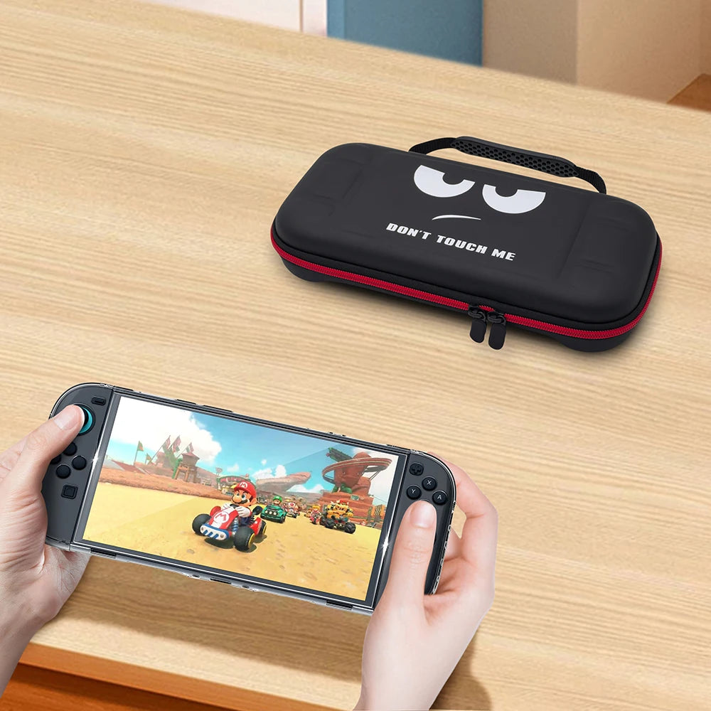 Hard Storage Carrying Bag Case for Switch 2 Console with Thumbstick Grip Cover Game Accessories - Omnia 