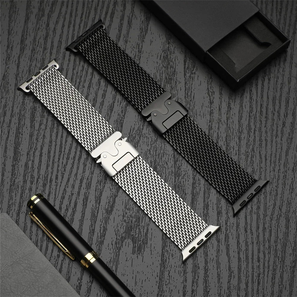 Stainless Steel Milanese For Apple watch Ultra - Omnia 