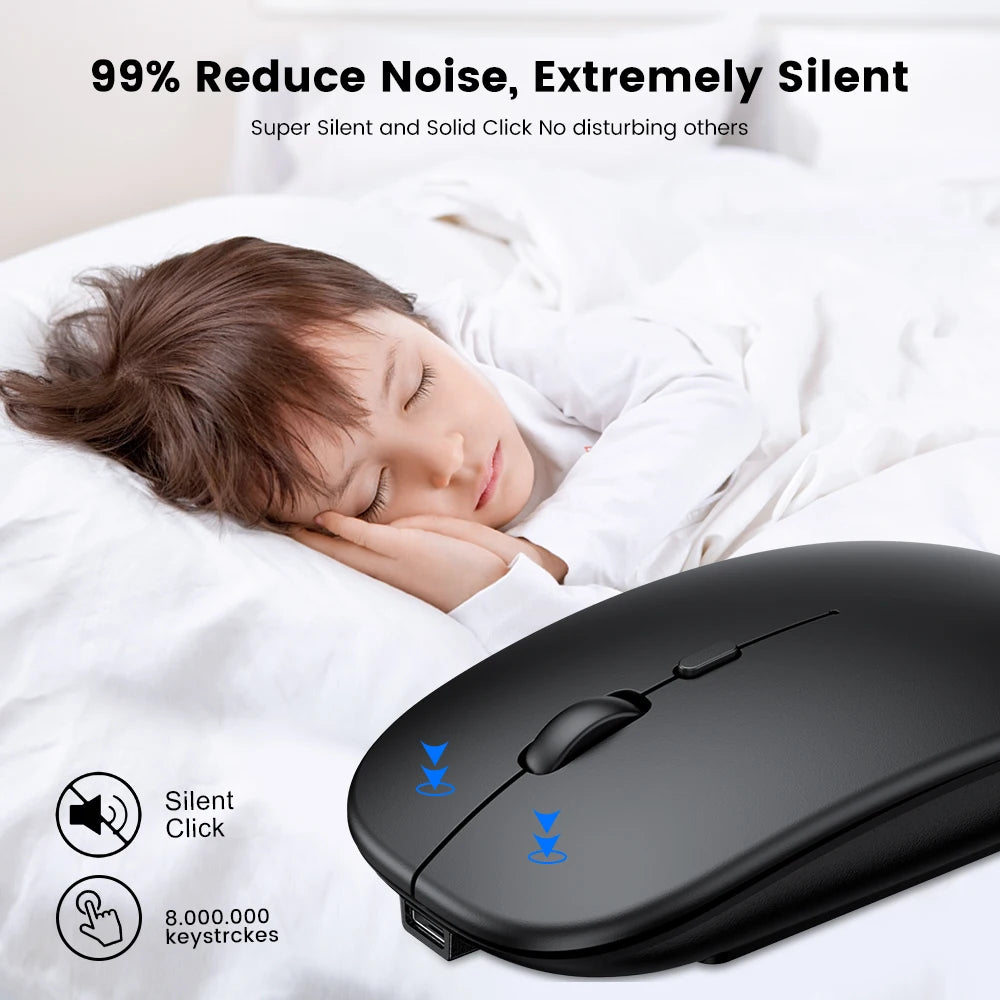Rechargeable Wireless Mouse Bluetooth - Omnia 