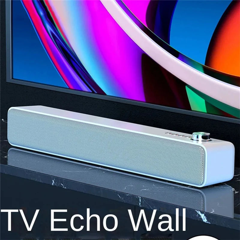 Original  Bluetooth Subwoofer Soundbar TV Audio Echo Wall Computer Speaker Home Theater Music Wireless Blueooth Speaker Gift - Omnia 