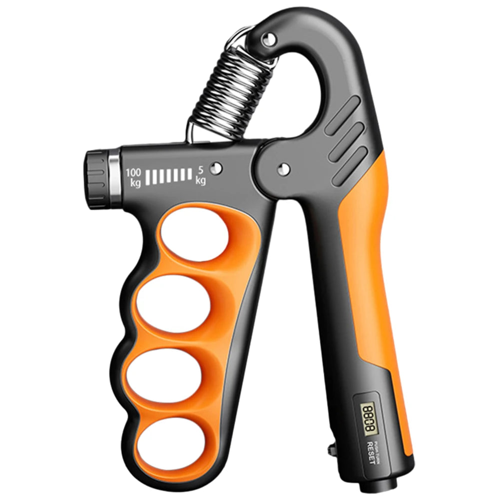 5-100KG Grip Strength Trainer Wrist Expander Adjustable Resistance Fitness Gym Training Hand Gripper for Muscle Building Recover - Omnia 