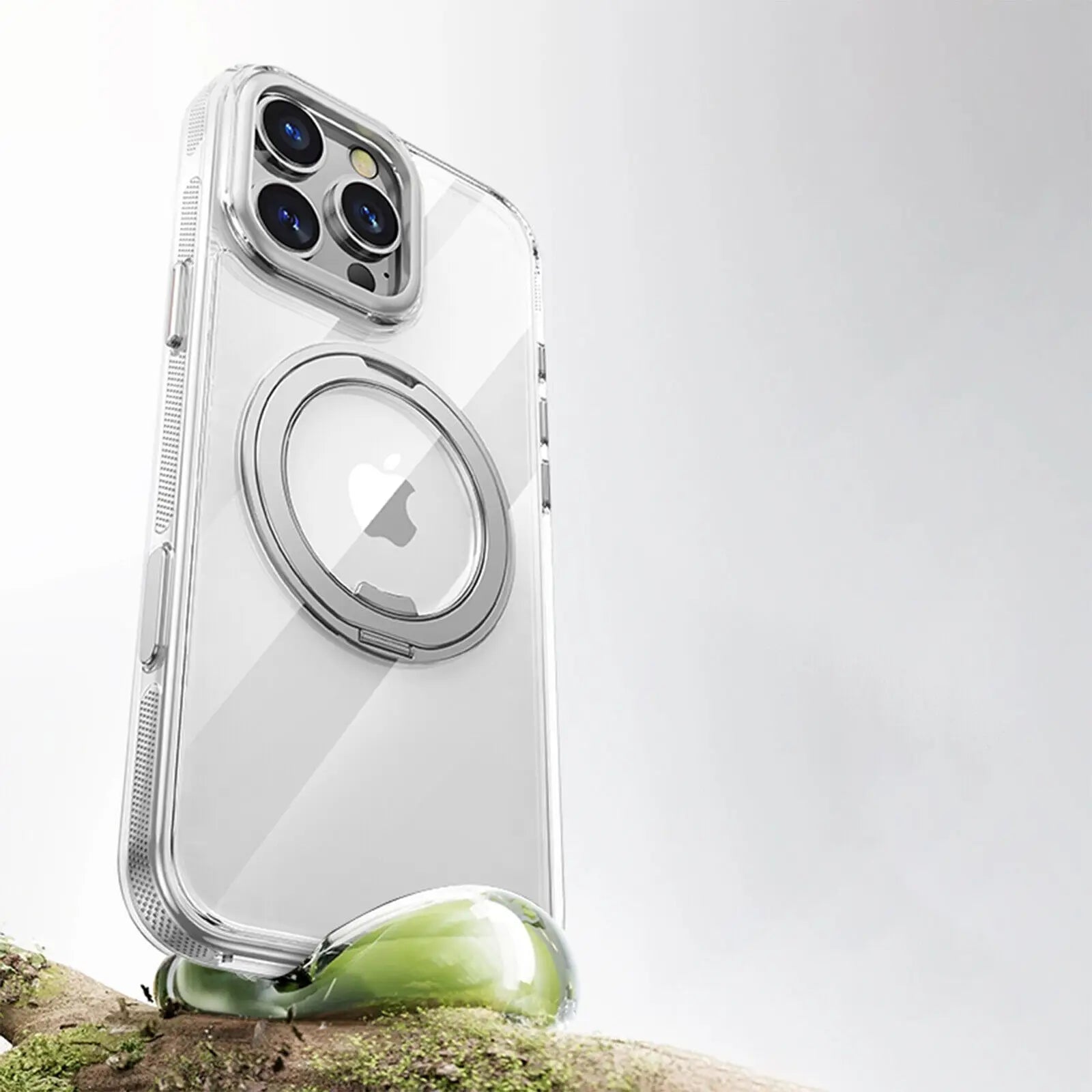360 Rotatable Ring Phone Case Magnetic for Magsafe For iPhone - Omnia 