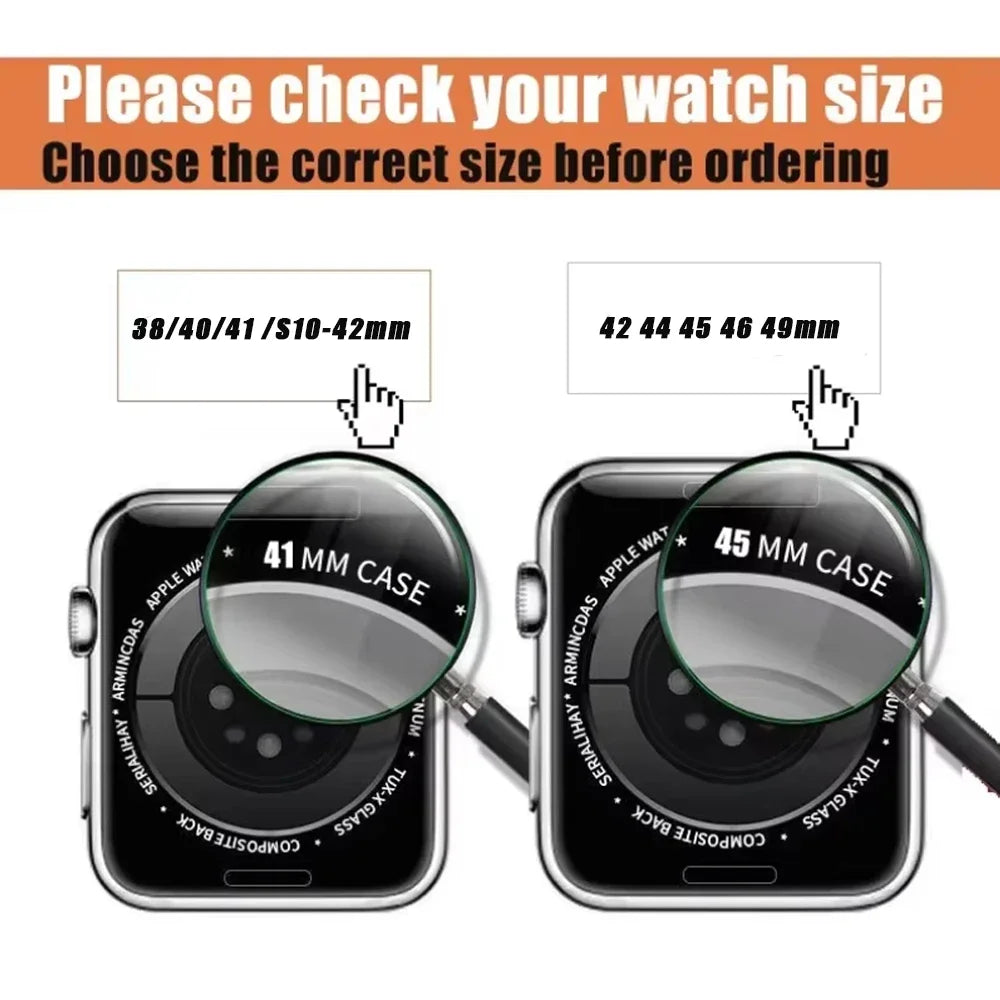Stainless Steel Strap for Apple Watch Ultra 3/2 Band 46mm 49mm 40mm 44mm 42mm 41mm 45mm Bracelet IWatch Series 11 10 9 8 7 SE 6 - Omnia 