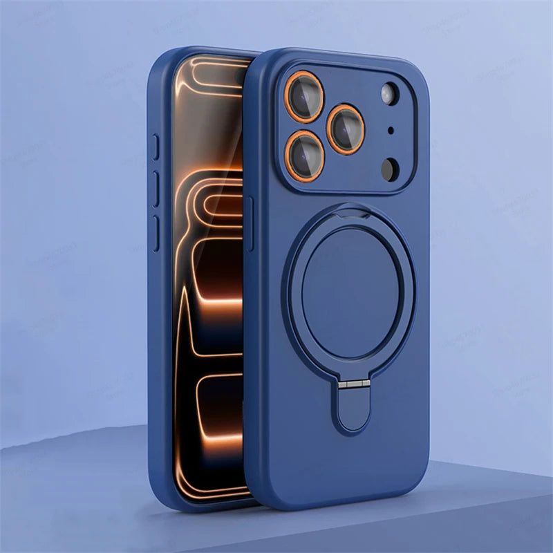 Magnetic Silicone Phone Case For iPhone - Omnia 