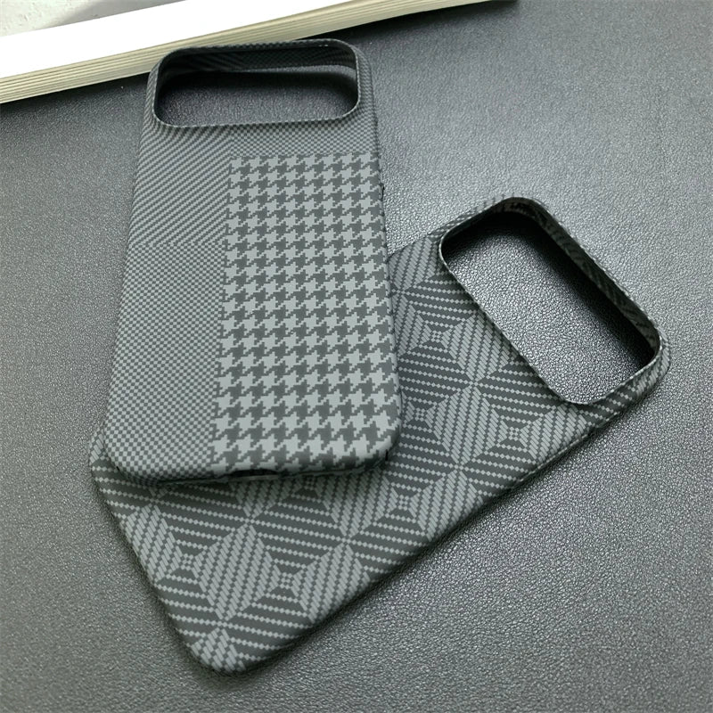Slim Carbon Fiber Shockproof Matte Case for iPhone - Omnia 