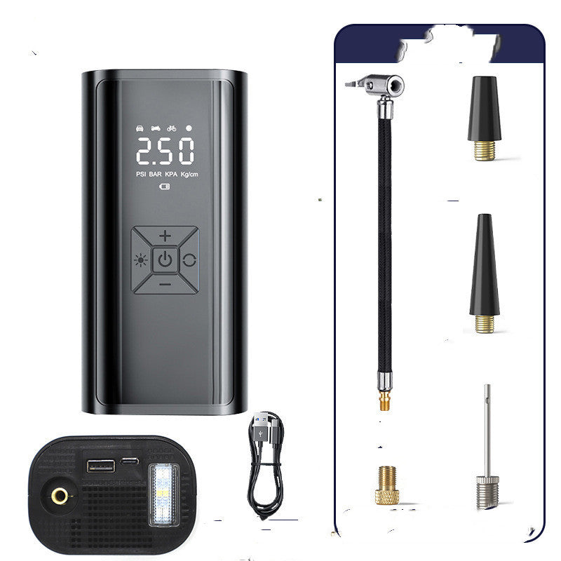 Portable Car Wireless Digital Display Intelligent Electric Tire Pump - Omnia 