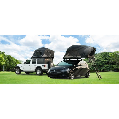 ILANDER Lite Cruiser Rooftop Tent 140cm, Entry Level Land Aluminum Folding Rooftop Tent For Sedans SUV Truck Camping Waterproof, Windproof - Omnia 