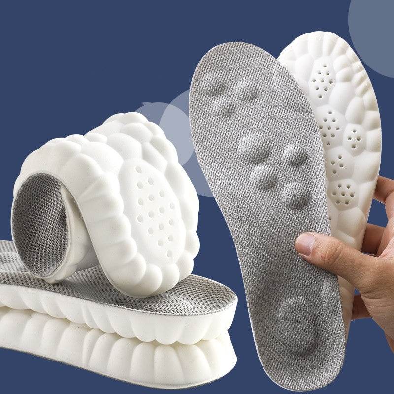 Insole No Tired Foot Arch Massage Sweat Absorbing And Deodorant Antibacterial - Omnia 